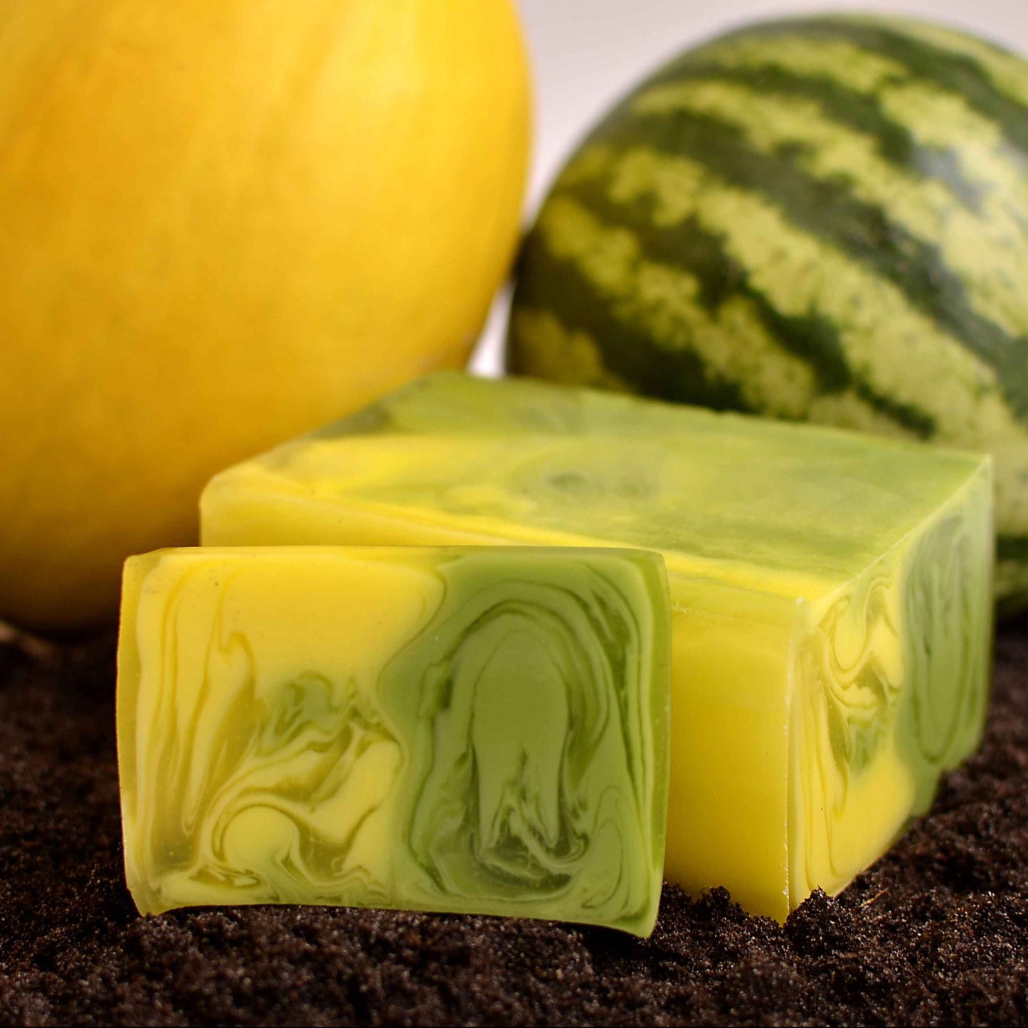 Barra de Jabón Hecho a Mano 1.2kg - Melón