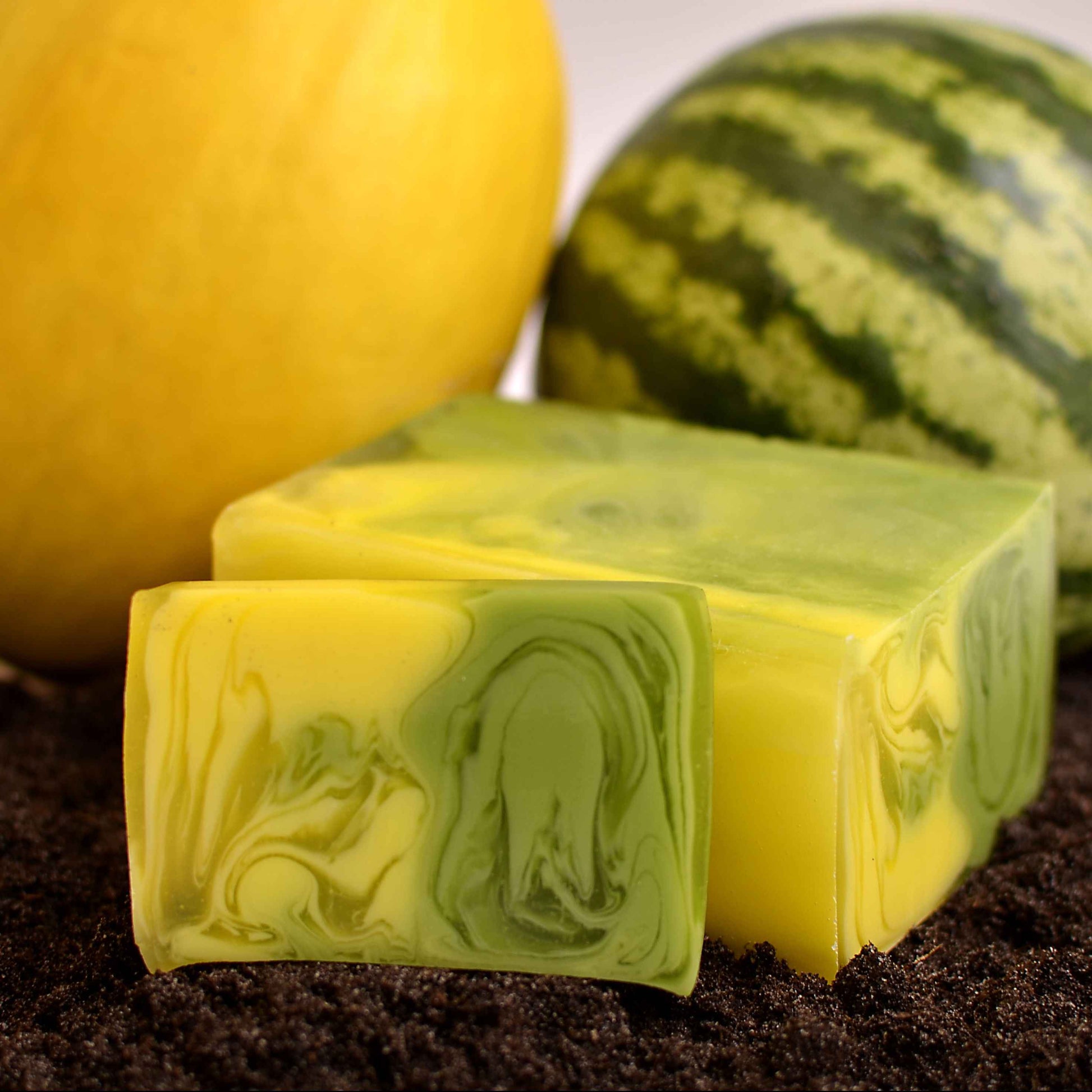 Barra de Jabón Hecho a Mano 1.2kg - Melón