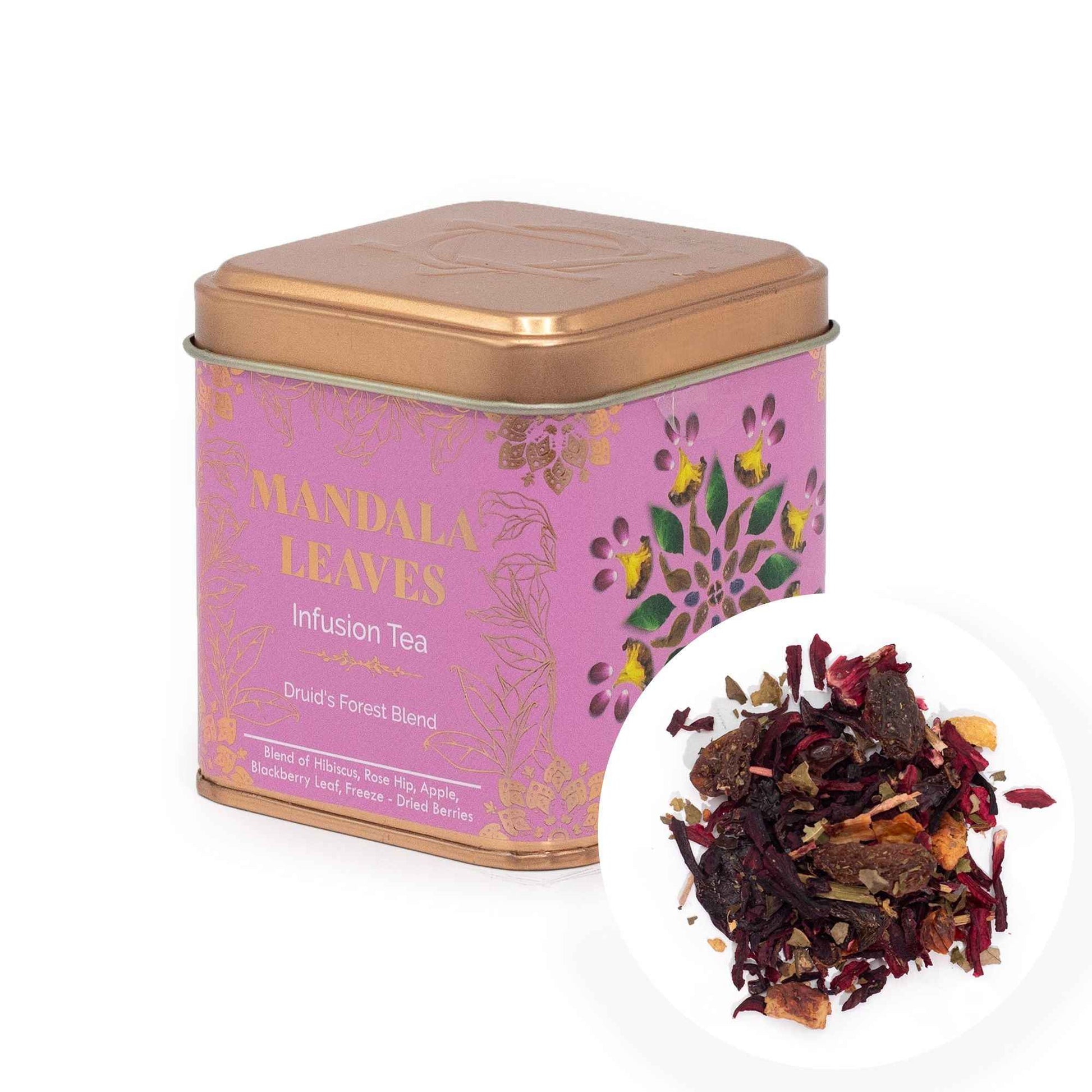Mistura de Chá Natural 50g - Sabores Encantadores do Bosque do Druida