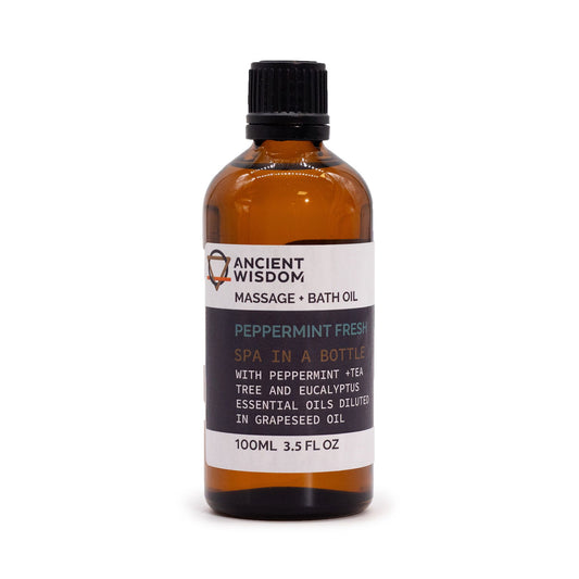 Aceite de Masaje 100ml - Menta Fresca