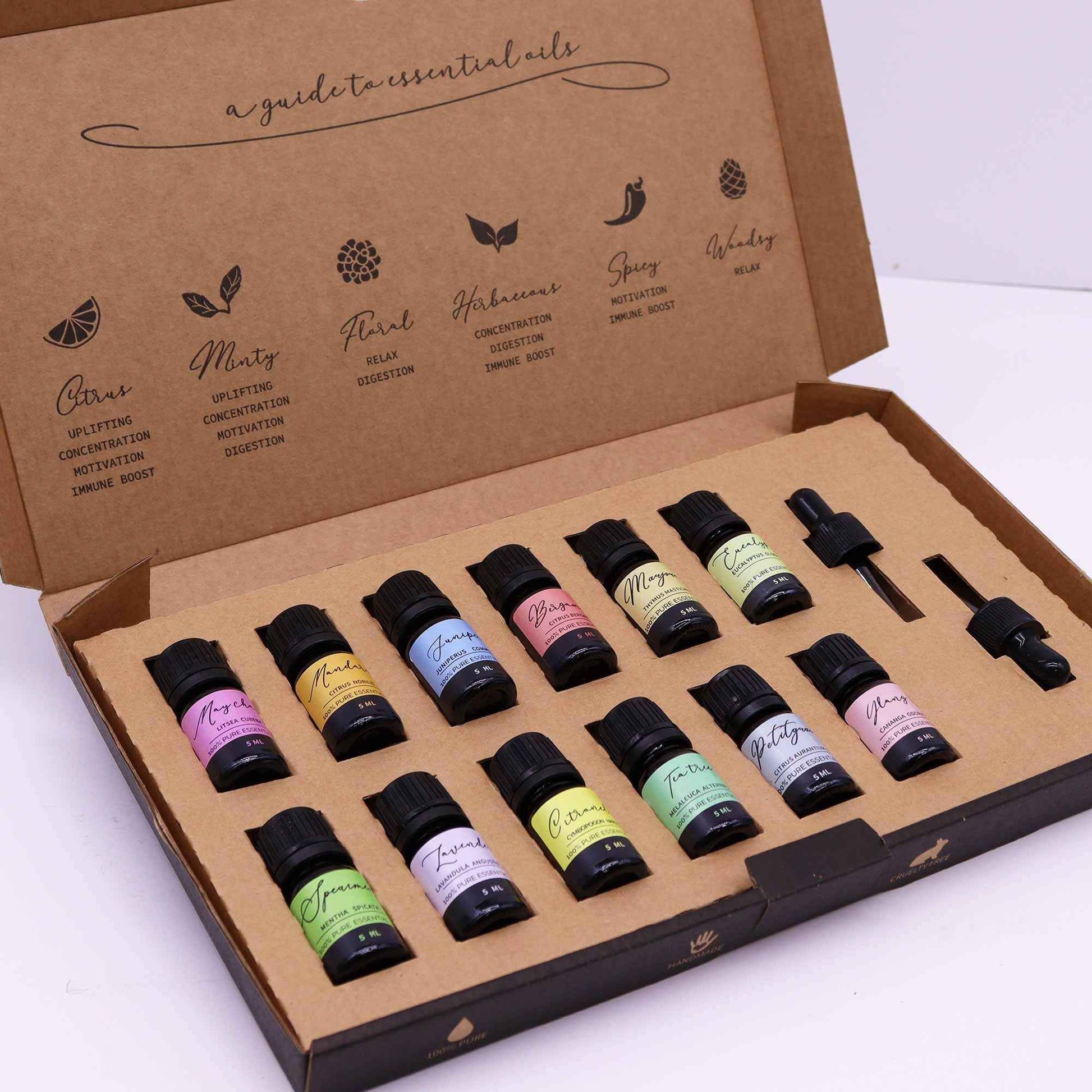 Set de aceites esenciales para aromaterapia - Primavera