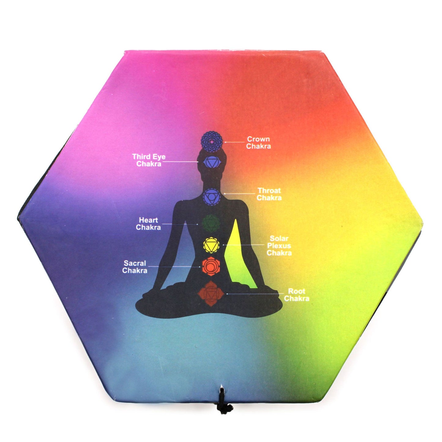 Juego de Cuenco Tibetano - Movimientos de Yoga - Blanco/Azul 10,7 cm