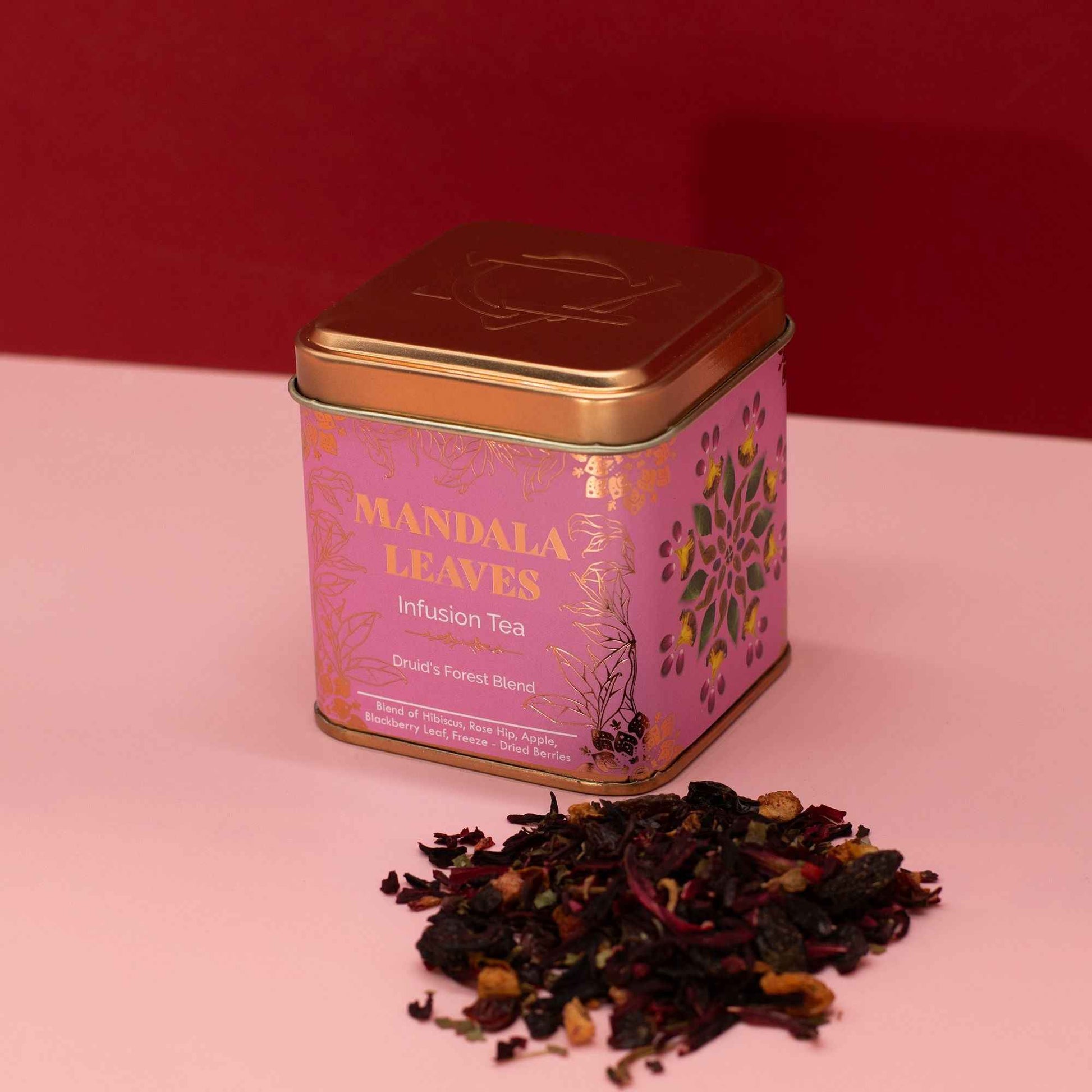 Mistura de Chá Natural 50g - Sabores Encantadores do Bosque do Druida