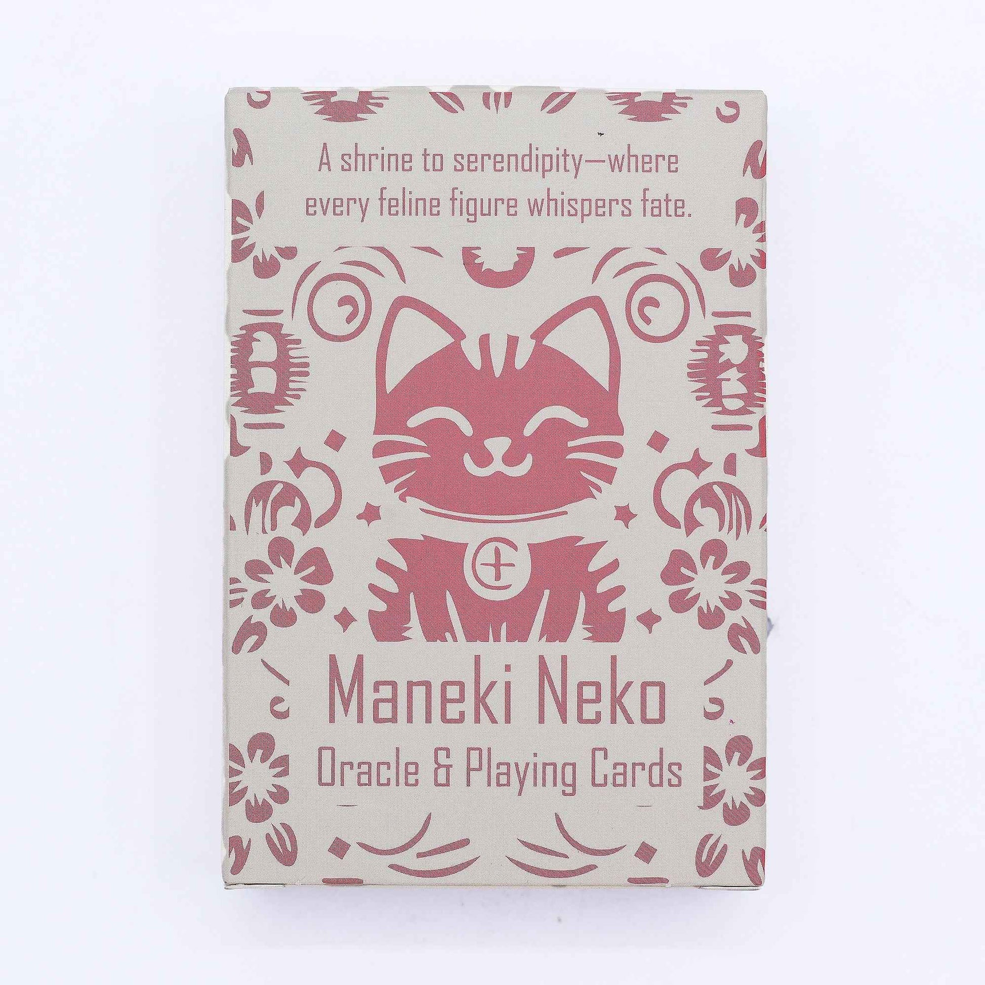 Gatos de la Fortuna Cartas de Juego y de Oráculo - Baraja Maneki Neko