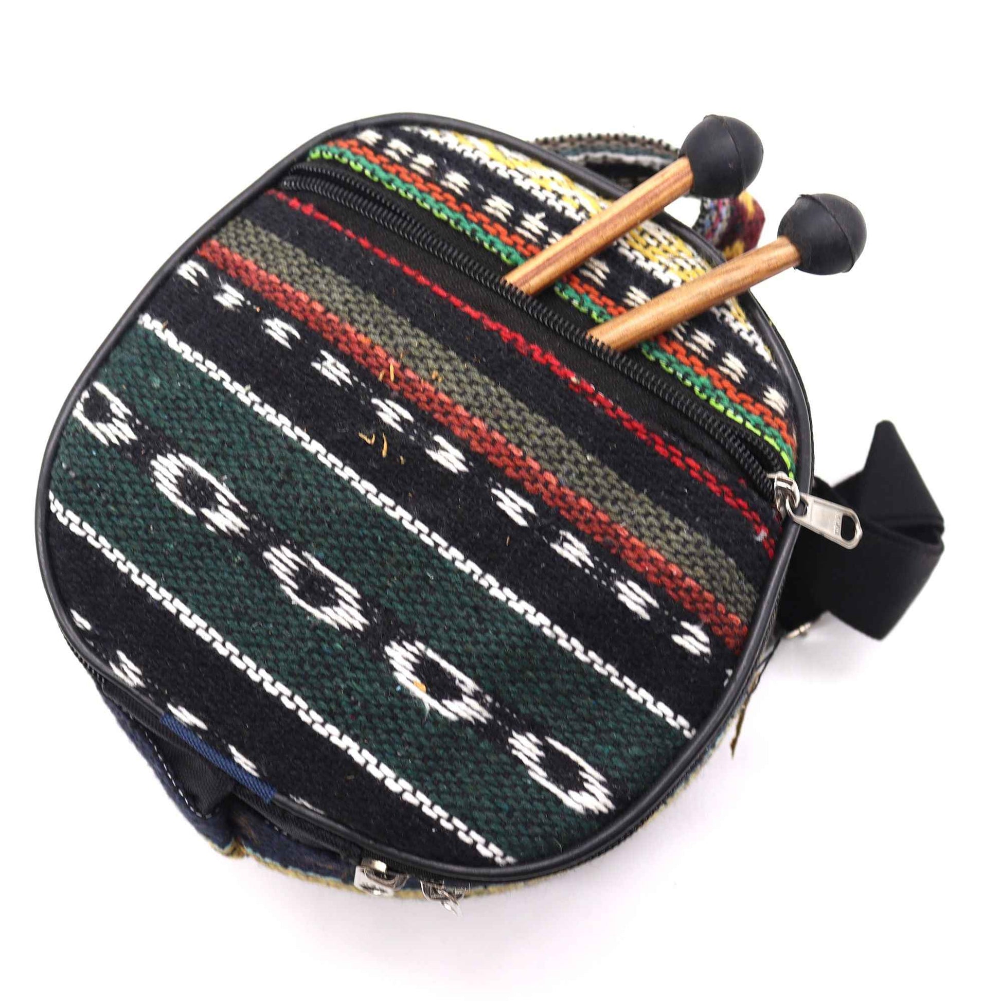 Tambor Mediano Hapi Multicolor - 17x13cm