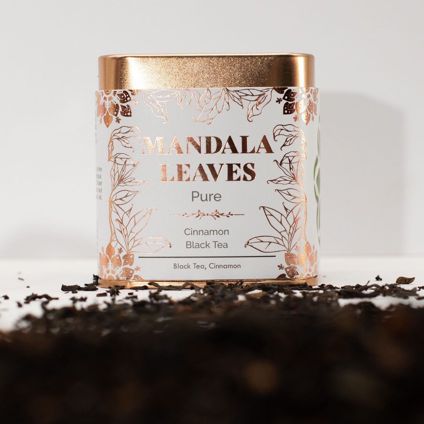 Té negro orgánico de canela de 50 g