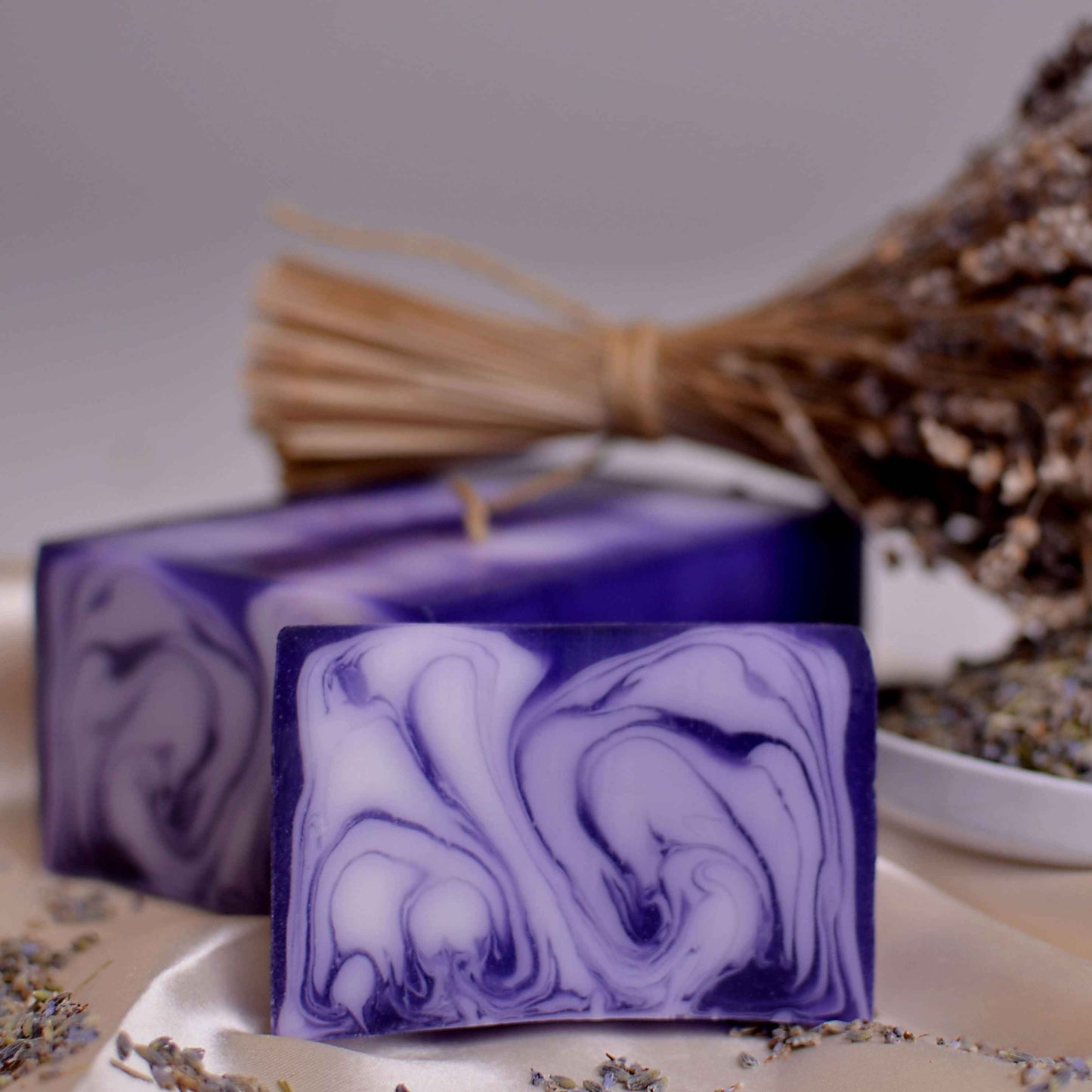 Barra de Jabón Hecho a Mano 1.2kg - Lavanda