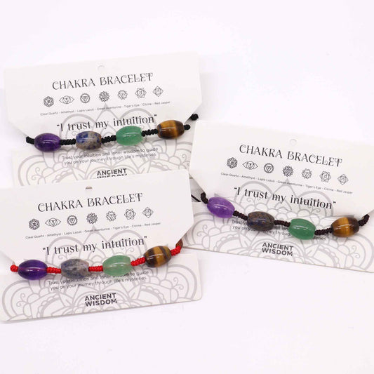Pulseras de chakras - Perlas